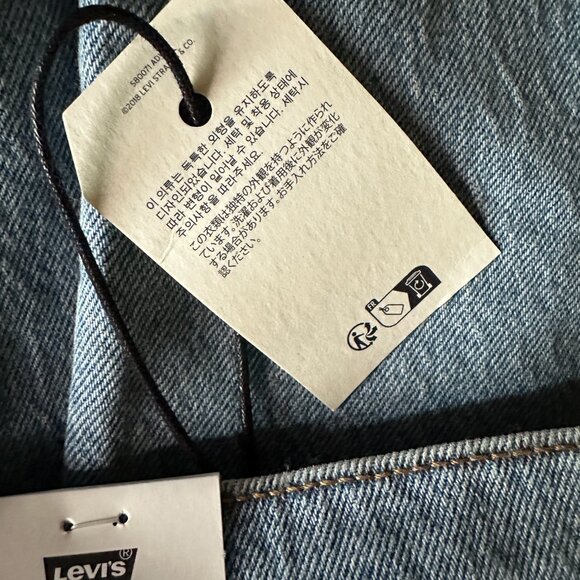 Levi's Women's Premium Ribcage Straight Ankle Jeans NWT Size 31 - Picture 2 of 12